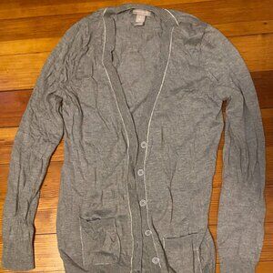 Banana Republic Gray Cardigin